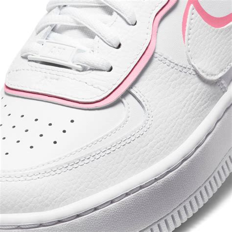 nike air force wit met roze|nike air force 1 low rose.